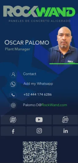 Tarjeta Digital de Rockwand